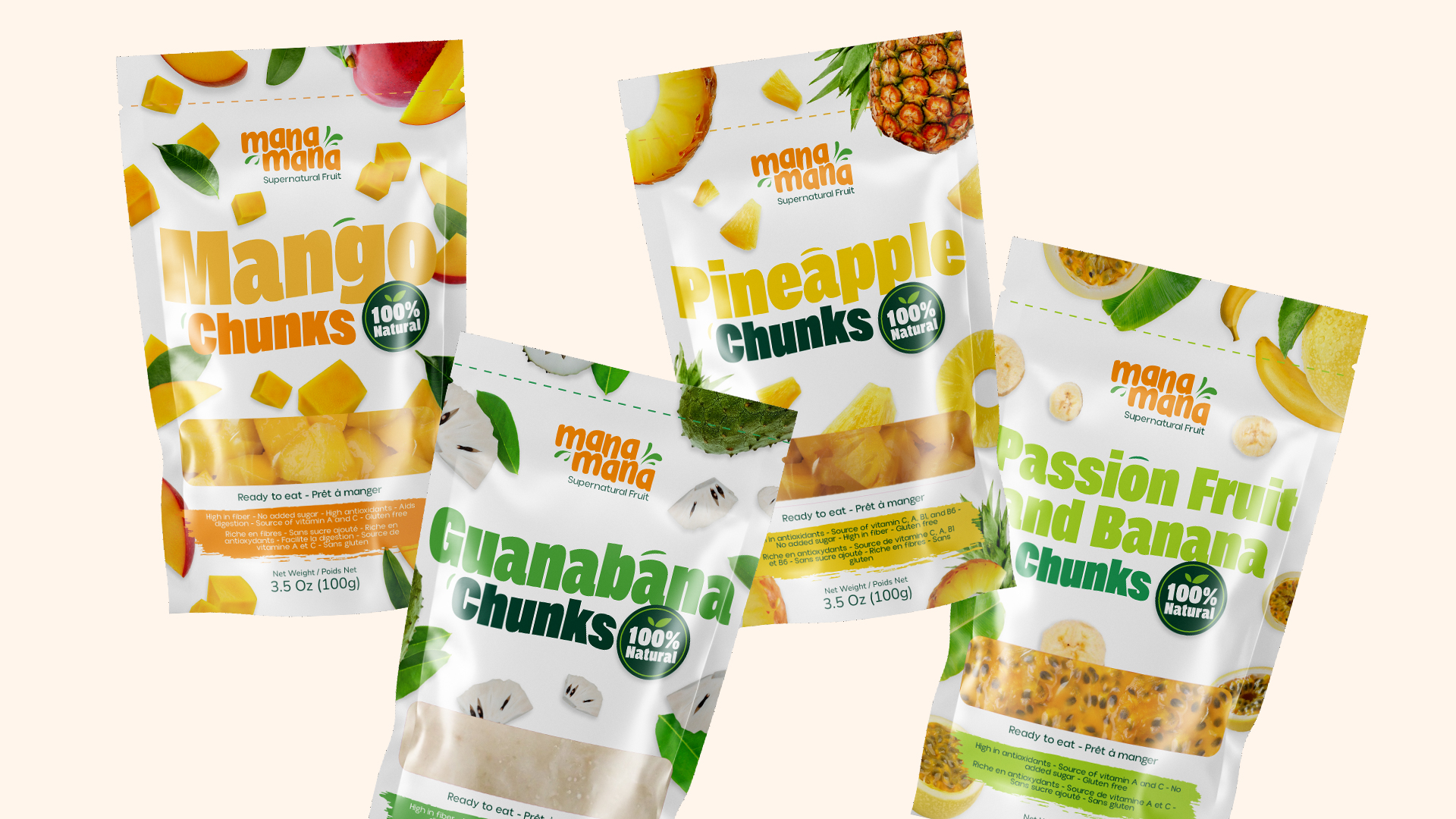 Fresh soursop fruits